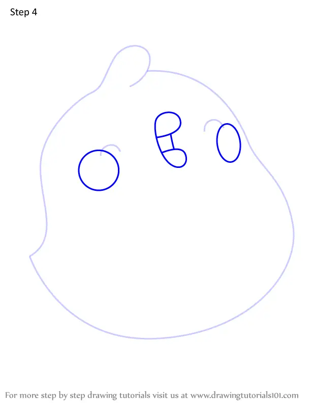 How To Draw Piu Piu From Molang Molang Step By Step 1432