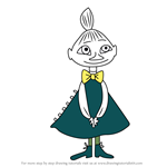How to Draw Mymble's Daughter from Moomins