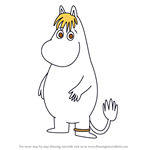 How to Draw Snorks from Moomins