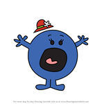 How to Draw Little Miss Bossy from Mr. Men