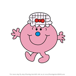 How to Draw Little Miss Lucky from Mr. Men