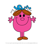 How to Draw Little Miss Quick from Mr. Men