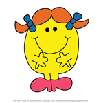 How to Draw Little Miss Tidy from Mr. Men