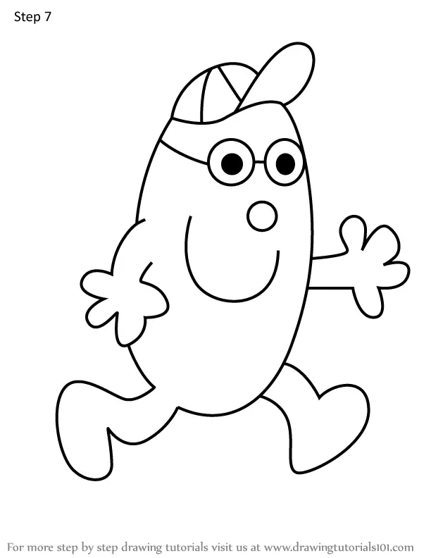 How to Draw Mr. Brave from Mr. Men (Mr. Men) Step by Step ...