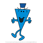 How to Draw Mr. Cool from Mr. Men