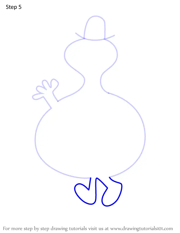How to Draw Mr. Dizzy from Mr. Men (Mr. Men) Step by Step ...