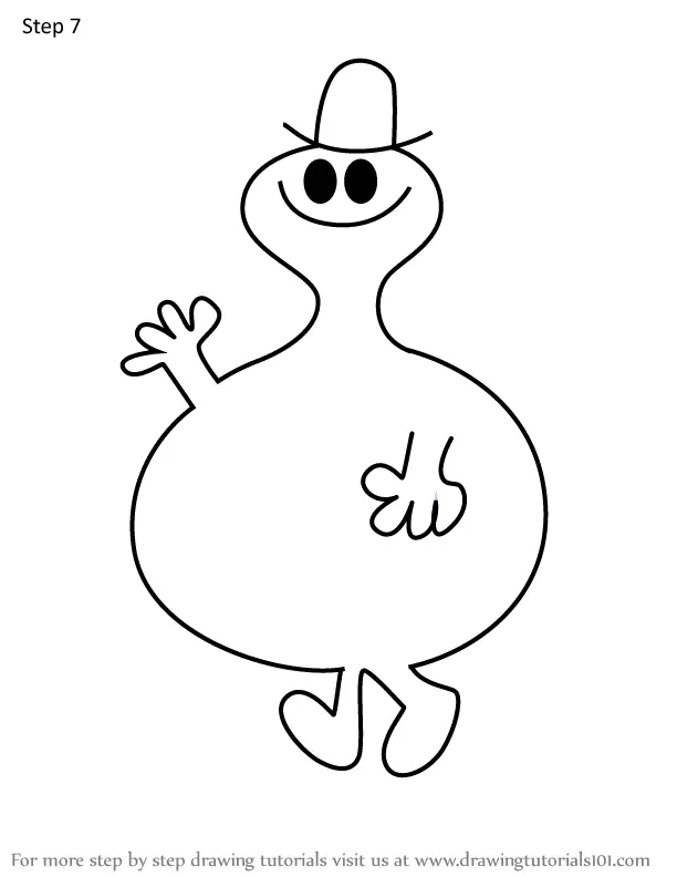 How to Draw Mr. Dizzy from Mr. Men (Mr. Men) Step by Step ...