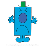 How to Draw Mr. Grumpy from Mr. Men