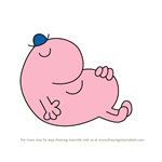 How to Draw Mr. Lazy from Mr. Men