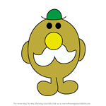 How to Draw Mr. Slow from Mr. Men
