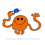 How to Draw Mr. Tickle from Mr. Men