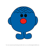 How to Draw Mr. Worry from Mr. Men