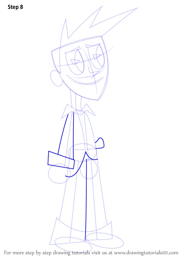 How to Draw Brad from My Life as a Teenage Robot (My Life as a Teenage ...