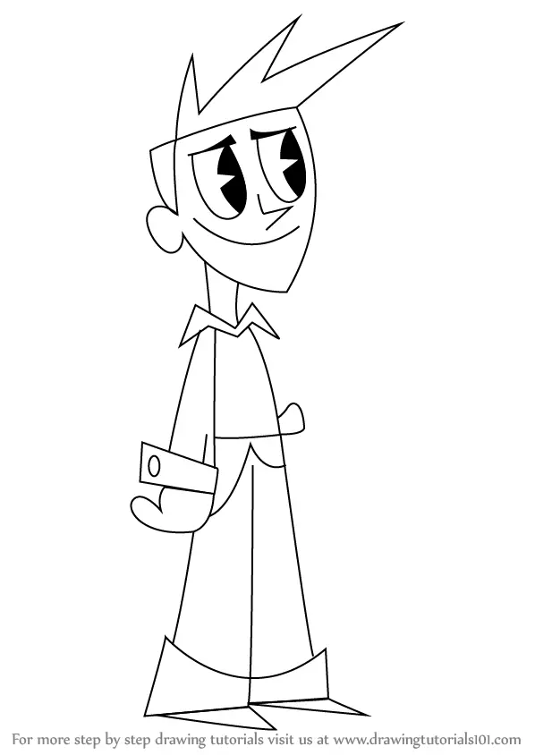 Learn How to Draw Brad from My Life as a Teenage Robot (My Life as a