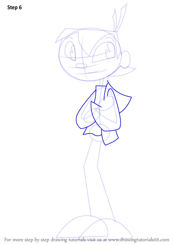 How to Draw Sheldon Lee from My Life as a Teenage Robot (My Life as a ...