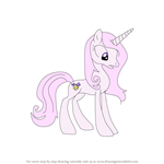 How to Draw Fleur Dis Lee from My Little Pony - Friendship Is Magic