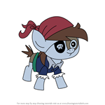 How to Draw Pirate Pipsqueak from My Little Pony - Friendship Is Magic