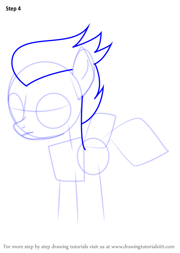 How to Draw Rumble from My Little Pony Friendship Is Magic (My Little