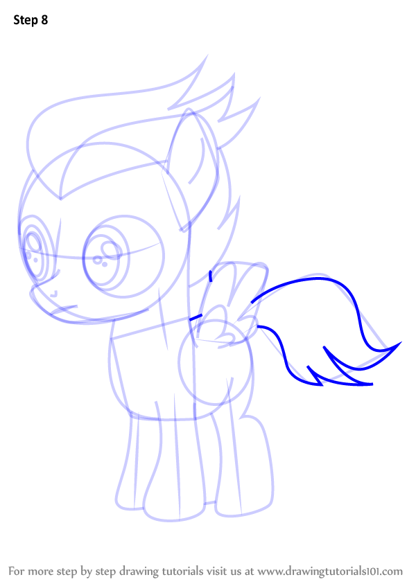 How to Draw Rumble from My Little Pony Friendship Is Magic (My Little