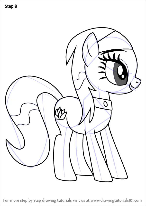 How to Draw Spa Ponies Lotus Blossom from My Little Pony - Friendship ...