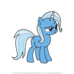 How to Draw Trixie from My Little Pony - Friendship Is Magic