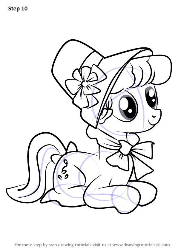 How to Draw Young Auntie Applesauce from My Little Pony - Friendship Is ...