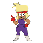 How to Draw Carol Kincaid from OK K.O.! Let's Be Heroes