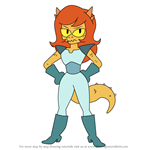 How to Draw Cosma from OK K.O.! Let's Be Heroes