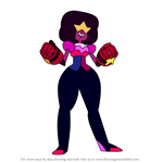 How to Draw Garnet from OK K.O.! Let's Be Heroes