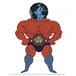 How to Draw Globe Man from OK K.O.! Let's Be Heroes