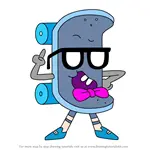 How to Draw Skateboard Nerd from OK K.O.! Let's Be Heroes