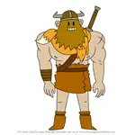 How to Draw Ted Viking and Foxy from OK K.O.! Let's Be Heroes