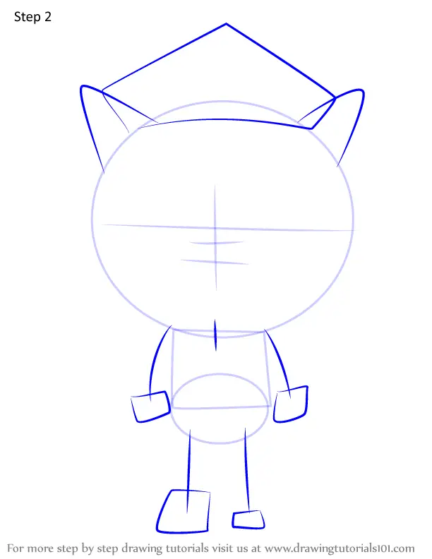 How to Draw Calico Jack from Octonauts (Octonauts) Step by Step ...