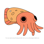 How to Draw Cuttlefish from Octonauts