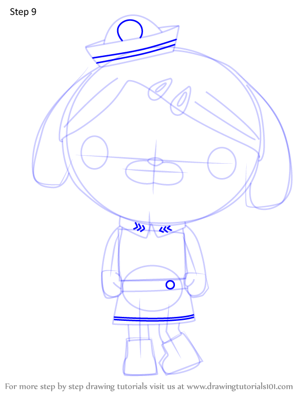 How to Draw Dashi from Octonauts (Octonauts) Step by Step ...