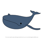 How to Draw Gray Whale from Octonauts