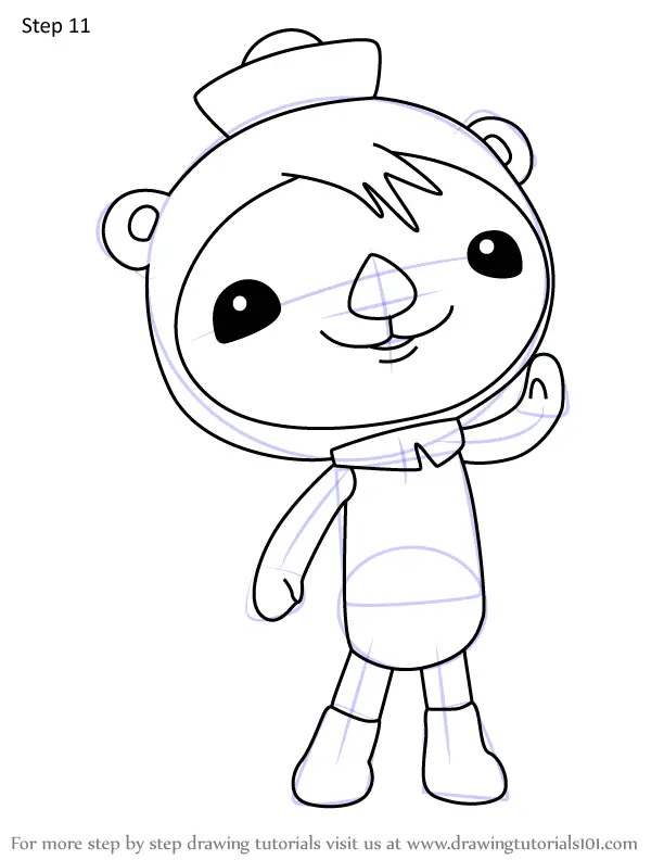 How to Draw Shellington from Octonauts (Octonauts) Step by Step ...