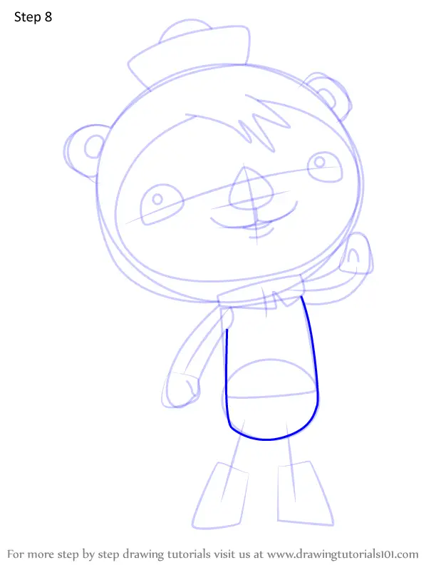 How to Draw Shellington from Octonauts (Octonauts) Step by Step ...