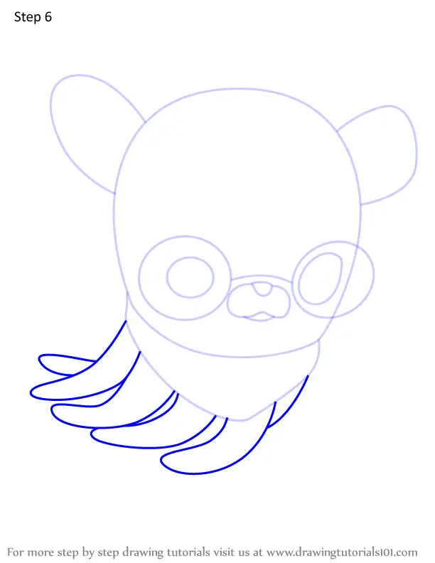 How to Draw Squirt Octopus from Octonauts (Octonauts) Step by Step ...