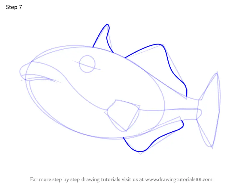 How to Draw Triggerfish from Octonauts (Octonauts) Step by Step ...