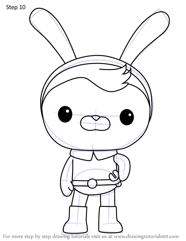 How to Draw Tweak from Octonauts (Octonauts) Step by Step ...