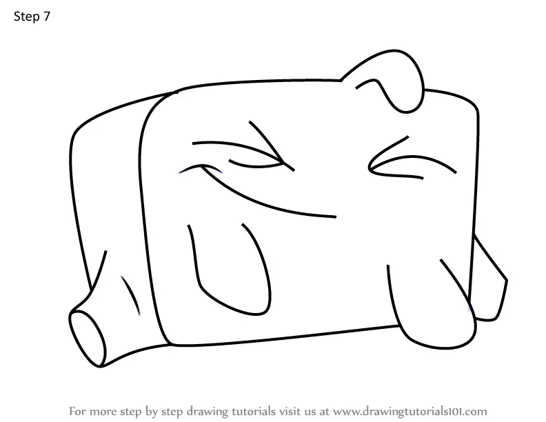 How to Draw Blue from Om Nom Stories (Om Nom Stories) Step by Step ...