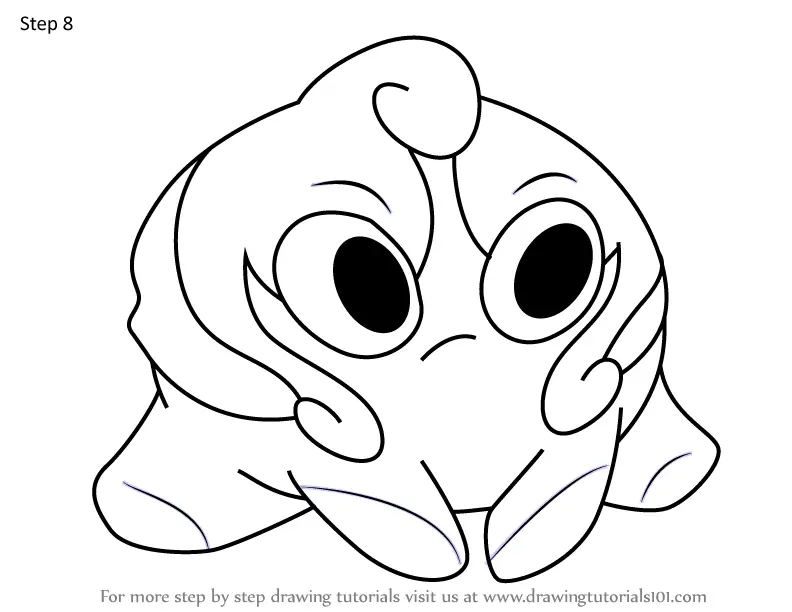 How to Draw Octos from Om Nom Stories (Om Nom Stories) Step by Step ...