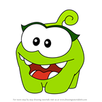 How to Draw Om Nelle from Om Nom Stories