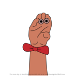 How to Draw Angus from Oobi