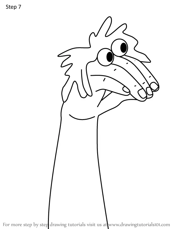 How to Draw Papu from Oobi (Oobi) Step by Step | DrawingTutorials101.com