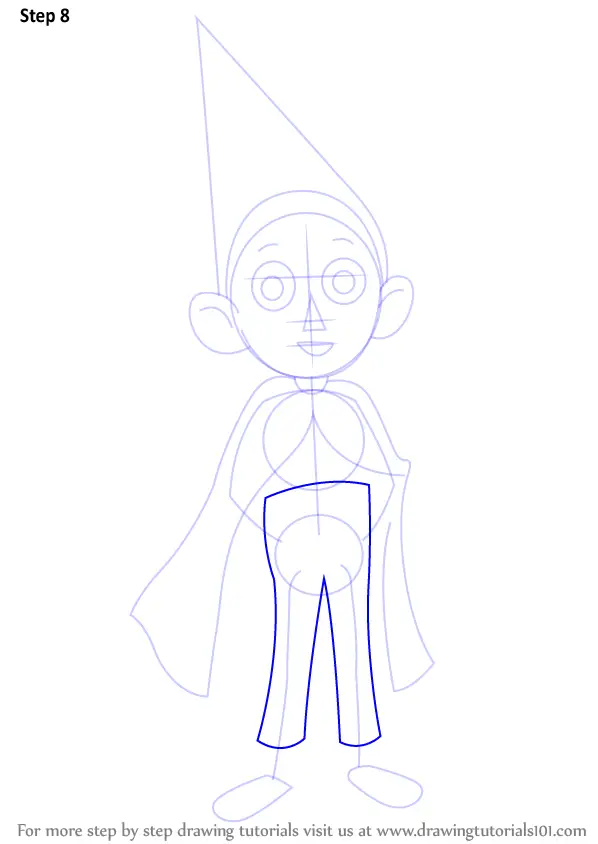 How to Draw Wirt from Over the Garden Wall (Over the Garden Wall) Step ...