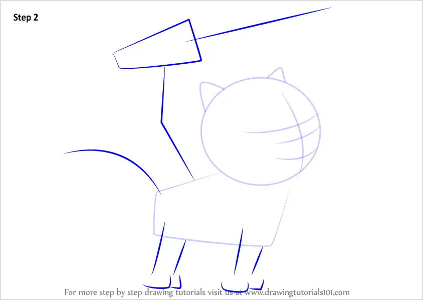 How to Draw Cat Chase from PAW Patrol (PAW Patrol) Step by Step ...