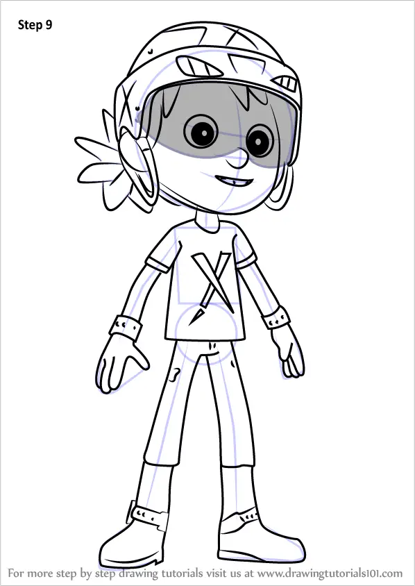 Learn How to Draw Danny from PAW Patrol PAW Patrol Step