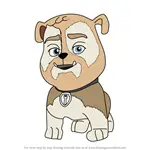 How to Draw Jim Gaffigan from PAW Patrol